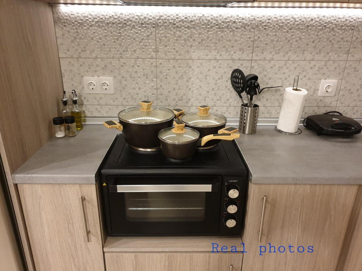 Apartament Blue - Comfy Center Rodos Asgourou Zewnętrze zdjęcie